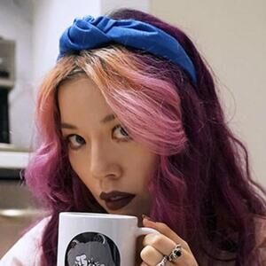 Jennifer Ouellette blue designer headband, navy grosgrain knot head band. New